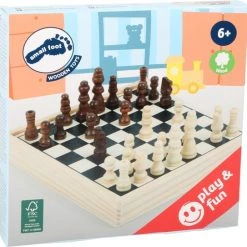 Small Foot Company Small Foot - Chess Game To Go -duurzamer-speelgoed Verkoop 550x543
