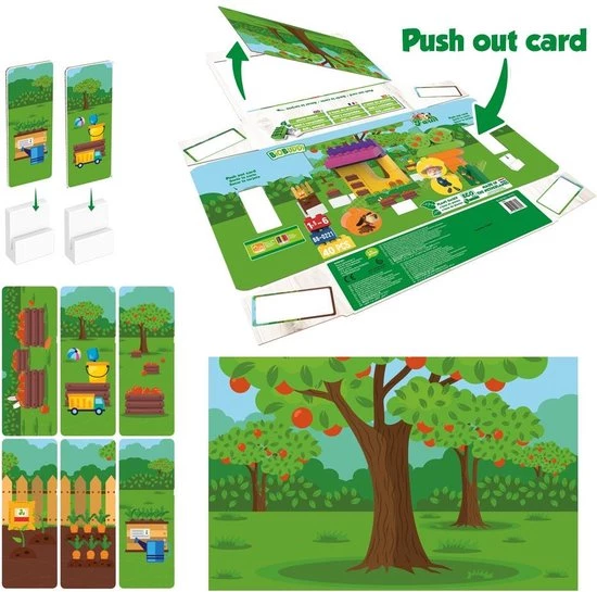 BIOBUDDI - Appelboerderij - 40 Delig 5 BIOBUDDI - Appelboerderij - 40 Delig - Afbeelding 3