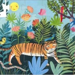 Djeco - Djeco Silhouetpuzzel 'Wandeling Van De Tijger' -duurzamer-speelgoed Verkoop 550x548 8