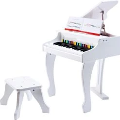 Hape Vleugelpiano Deluxe Grand 30 Toetsen Wit -duurzamer-speelgoed Verkoop 550x549 3
