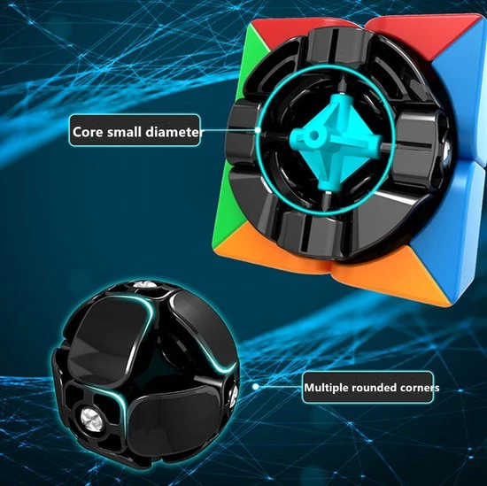 Moyu Meilong 2x2 En 3x3 Pakket - Speedcube 15 Moyu Meilong 2x2 En 3x3 Pakket - Speedcube - Afbeelding 13