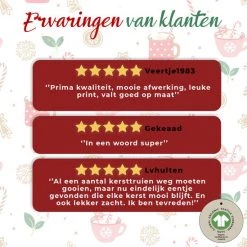 Jule Sweaters Foute Kersttrui Dames & Heren - Christmas Sweater "Rudolf Met Sjaal" - 100% Biologisch Katoen - Kerst Trui Mannen & Vrouwen Maat M -duurzamer-speelgoed Verkoop 550x549 60