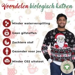 Jule Sweaters Foute Kersttrui Dames & Heren - Christmas Sweater "De Lievelingstrui Van De Kerstman" - 100% Biologisch Katoen - Kerst Trui Mannen & Vrouwen Maat XXXL 12 Jule Sweaters Foute Kersttrui Dames & Heren - Christmas Sweater "De Lievelingstrui Van De Kerstman" - 100% Biologisch Katoen - Kerst Trui Mannen & Vrouwen Maat XXXL -duurzamer-speelgoed Verkoop 550x550 132