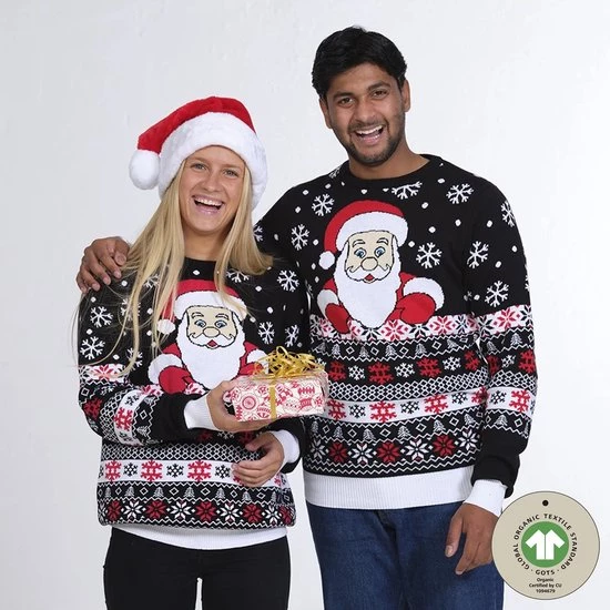 Jule Sweaters Foute Kersttrui Dames & Heren - Christmas Sweater "De Lievelingstrui Van De Kerstman" - 100% Biologisch Katoen - Kerst Trui Mannen & Vrouwen Maat XXXL 8 Jule Sweaters Foute Kersttrui Dames & Heren - Christmas Sweater "De Lievelingstrui Van De Kerstman" - 100% Biologisch Katoen - Kerst Trui Mannen & Vrouwen Maat XXXL - Afbeelding 6