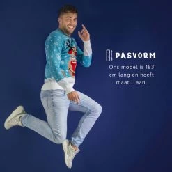 JAP Christmas JAP Foute Kersttrui - Rudolf Het Rendier - Kerstcadeau Volwassenen - Dames En Heren - Kerst - S - Licht Blauw 16 JAP Christmas JAP Foute Kersttrui - Rudolf Het Rendier - Kerstcadeau Volwassenen - Dames En Heren - Kerst - S - Licht Blauw -duurzamer-speelgoed Verkoop 550x550 143