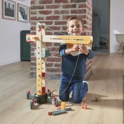 Janod Bolid - Grote Kraan 23 Janod Bolid - Grote Kraan -duurzamer-speelgoed Verkoop 550x550 149