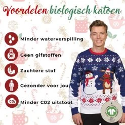 Jule Sweaters Foute Kersttrui Dames & Heren - Christmas Sweater "Beste Vrienden" - 100% Biologisch Katoen - Kerst Trui Mannen & Vrouwen Maat S 12 Jule Sweaters Foute Kersttrui Dames & Heren - Christmas Sweater "Beste Vrienden" - 100% Biologisch Katoen - Kerst Trui Mannen & Vrouwen Maat S -duurzamer-speelgoed Verkoop 550x550 197