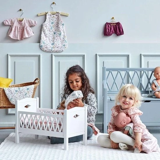 CamCam Copenhagen Cam Cam Poppen Slaapzak Pressed Leaves 5 CamCam Copenhagen Cam Cam Poppen Slaapzak Pressed Leaves - Afbeelding 3