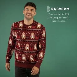 JAP Christmas JAP Foute Kersttrui - Beer Met Geschenk - Kerstcadeau Volwassenen - Dames En Heren - Kerst - XL - Donker Rood 17 JAP Christmas JAP Foute Kersttrui - Beer Met Geschenk - Kerstcadeau Volwassenen - Dames En Heren - Kerst - XL - Donker Rood -duurzamer-speelgoed Verkoop 550x550 367