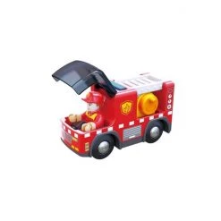 Hape Brandweerauto Met Sirene Hout 9,5 Cm -duurzamer-speelgoed Verkoop 550x550 372