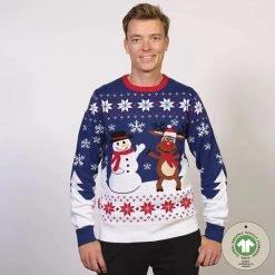 Jule Sweaters Foute Kersttrui Dames & Heren - Christmas Sweater "Beste Vrienden" - 100% Biologisch Katoen - Kerst Trui Mannen & Vrouwen Maat L 13 Jule Sweaters Foute Kersttrui Dames & Heren - Christmas Sweater "Beste Vrienden" - 100% Biologisch Katoen - Kerst Trui Mannen & Vrouwen Maat L -duurzamer-speelgoed Verkoop 550x550 375