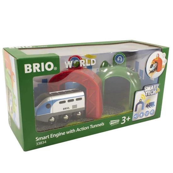 BRIO Smart Tech Engine - Locomotief Met 2 Actietunnels - 33834 20 BRIO Smart Tech Engine - Locomotief Met 2 Actietunnels - 33834 - Afbeelding 18