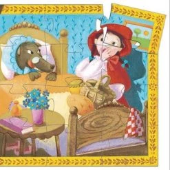 Djeco Puzzel Roodkapje (36 Stukjes) 12 Djeco Puzzel Roodkapje (36 Stukjes) -duurzamer-speelgoed Verkoop 550x550 393