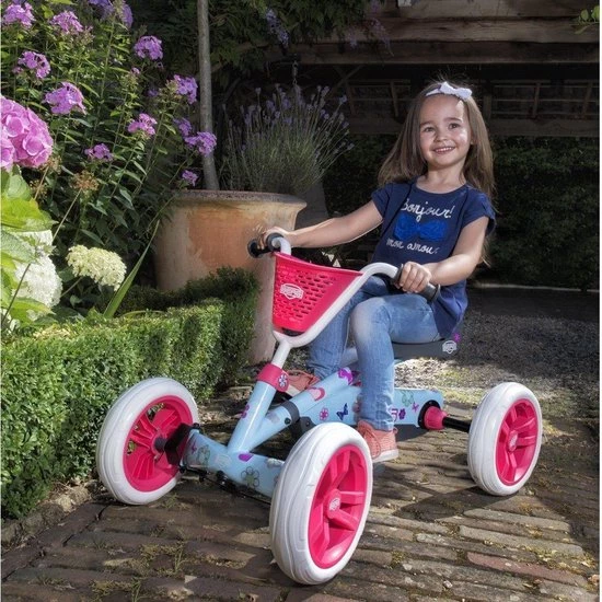 BERG Buzzy Bloom Skelter - Wit/Lichtblauw - 2 Tot 5 Jaar 7 BERG Buzzy Bloom Skelter - Wit/Lichtblauw - 2 Tot 5 Jaar - Afbeelding 5