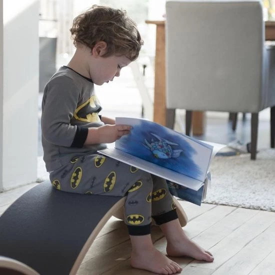 Wobbel - Original - Blank Gelakt Met Vilt - Grijs 5 Wobbel - Original - Blank Gelakt Met Vilt - Grijs - Afbeelding 3