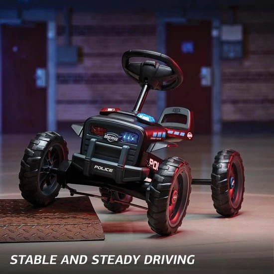 BERG Buzzy Police Skelter - Met Soundbox - Zwart - 2 Tot 5 Jaar 5 BERG Buzzy Police Skelter - Met Soundbox - Zwart - 2 Tot 5 Jaar - Afbeelding 3