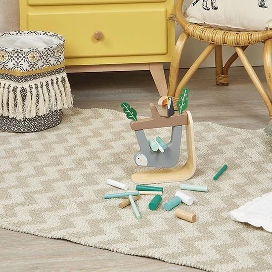 Janod Evenwichtsspel Luiaard 5 Janod Evenwichtsspel Luiaard - Afbeelding 3