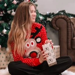 JAP Christmas JAP Foute Kersttrui - Rudolf Met 3D Neus Voor Volwassenen - Kerst - Dames En Heren - Kerstcadeau - M - Zwart 18 JAP Christmas JAP Foute Kersttrui - Rudolf Met 3D Neus Voor Volwassenen - Kerst - Dames En Heren - Kerstcadeau - M - Zwart -duurzamer-speelgoed Verkoop 550x550 630