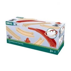 BRIO Oplopende Gebogen Rails Pack - 33995