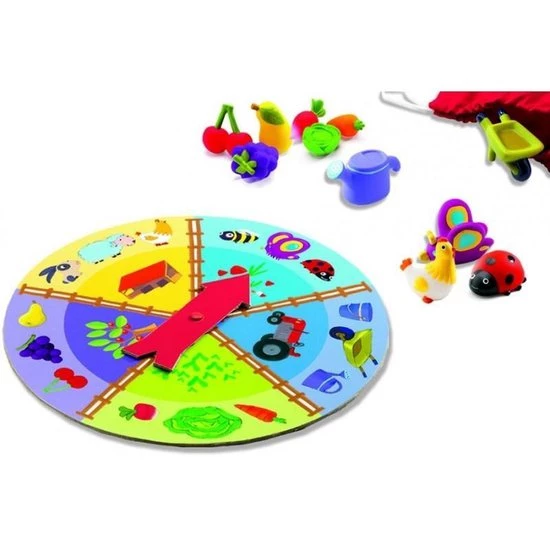 Djeco - Djeco Tactilo Lotto Boerderij 4 Djeco - Djeco Tactilo Lotto Boerderij - Afbeelding 2