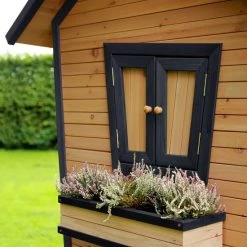 AXI Robin Speelhuis In Bruin/Antraciet - Met Veranda En Grijze Glijbaan - Speelhuisje Op Palen Met Veranda - FSC Hout - Speeltoestel Voor De Tuin 56 AXI Robin Speelhuis In Bruin/Antraciet - Met Veranda En Grijze Glijbaan - Speelhuisje Op Palen Met Veranda - FSC Hout - Speeltoestel Voor De Tuin -duurzamer-speelgoed Verkoop 550x550 792