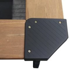 AXI Lily Zandbak Met Verstelbaar Dak Antraciet/Bruin - FSC Hout - Zitplaatsen Rond De Zandbak -duurzamer-speelgoed Verkoop 550x550 798