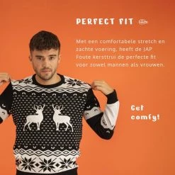 JAP Christmas JAP Foute Kersttrui - Classic One - Kerstcadeau Volwassenen - Dames En Heren - Kerst - M - Zwart 13 JAP Christmas JAP Foute Kersttrui - Classic One - Kerstcadeau Volwassenen - Dames En Heren - Kerst - M - Zwart -duurzamer-speelgoed Verkoop 550x550 917