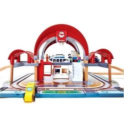 Hape - Grand City Station - Houten Treinset -duurzamer-speelgoed Verkoop 550x550 989