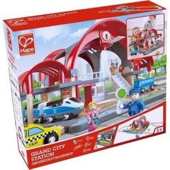 Hape - Grand City Station - Houten Treinset -duurzamer-speelgoed Verkoop 550x550 992