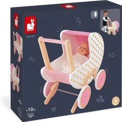 Janod - Poppenwagen - Candy Chic -duurzamer-speelgoed Verkoop 550x551
