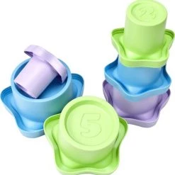 Green Toys Stapelaar Bekers - Sterretjes -duurzamer-speelgoed Verkoop 550x557 3