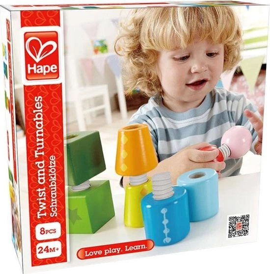 Hape Schroef Vormen 3 Hape Schroef Vormen