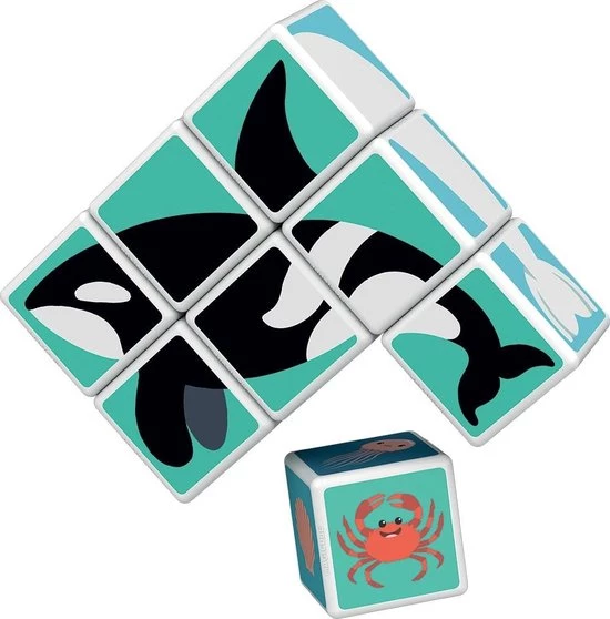 Geomag MagiCube Sea Animals - 14 Delig 7 Geomag MagiCube Sea Animals - 14 Delig - Afbeelding 5