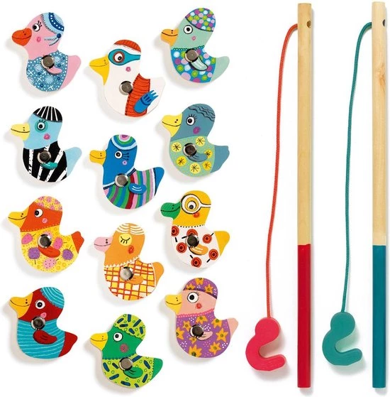 Djeco Magnetisch Visspel Eendjes Fishing Duck 9 Djeco Magnetisch Visspel Eendjes Fishing Duck - Afbeelding 7