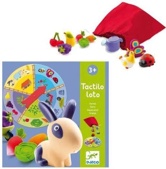 Djeco - Djeco Tactilo Lotto Boerderij 6 Djeco - Djeco Tactilo Lotto Boerderij - Afbeelding 4