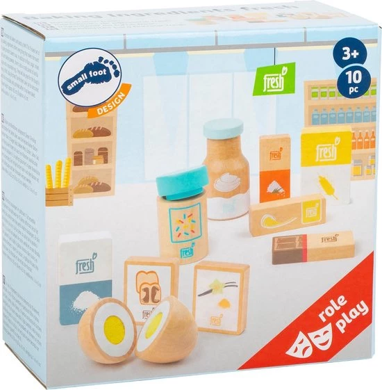 Small Foot Company Small Foot - Set Of Baking Ingredients "fresh" 4 Small Foot Company Small Foot - Set Of Baking Ingredients "fresh" - Afbeelding 2