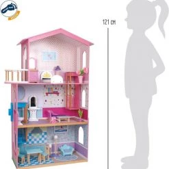 Small Foot Company Poppenhuis Sophia 74 X 121 X 34 Cm 27 Small Foot Company Poppenhuis Sophia 74 X 121 X 34 Cm -duurzamer-speelgoed Verkoop 550x562 9