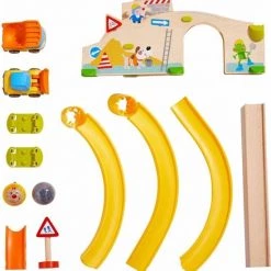 Haba Kullerb? Knikkerbaan Op De Werf -duurzamer-speelgoed Verkoop 550x566 2