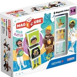 Geomag MagiCube Match & Mix 6 - 6 Delig -duurzamer-speelgoed Verkoop 550x567 2