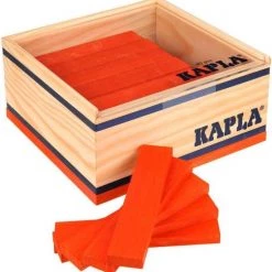 KAPLA Kleur - 40 Plankjes - Oranje