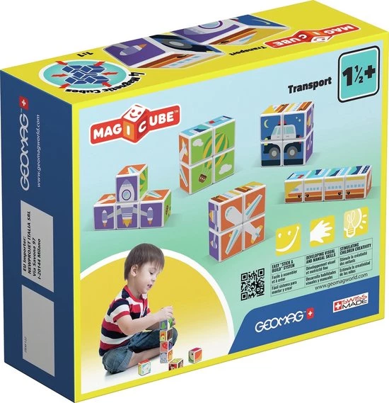 Geomag MagiCube Transport - 7 Delig 5 Geomag MagiCube Transport - 7 Delig - Afbeelding 3