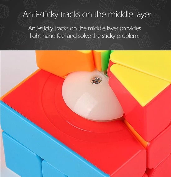 Moyu Meilong Megaminx, Pyraminx, Skewb, Square1 Kado Box 8 Moyu Meilong Megaminx, Pyraminx, Skewb, Square1 Kado Box - Afbeelding 6