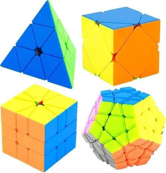 Speed Cube Set ? Pyraminx, Megaminx, Skewb, Square-1 ? MoYu Puzzel Kubus 6 Speed Cube Set ? Pyraminx, Megaminx, Skewb, Square-1 ? MoYu Puzzel Kubus - Afbeelding 4
