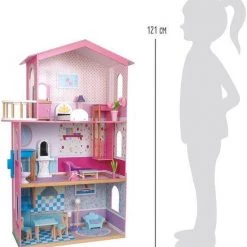 Small Foot Company Poppenhuis Sophia 74 X 121 X 34 Cm 24 Small Foot Company Poppenhuis Sophia 74 X 121 X 34 Cm -duurzamer-speelgoed Verkoop 550x574 5