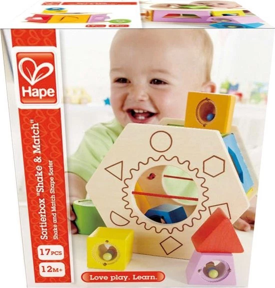 Hape Vormpuzzel Shaker E0407 5 Hape Vormpuzzel Shaker E0407 - Afbeelding 3