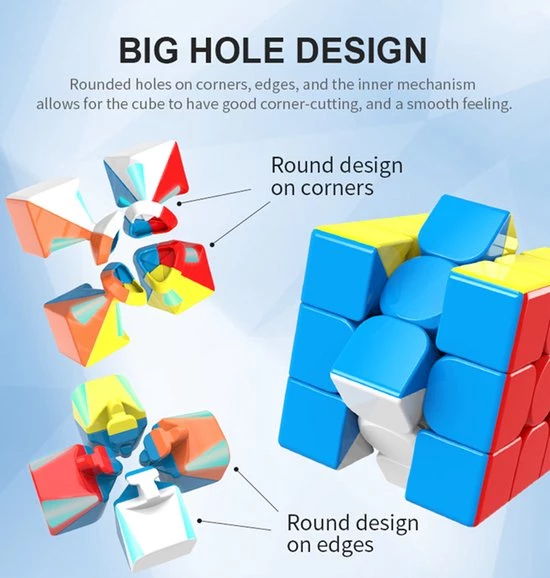 Moyu Meilong 2x2 En 3x3 Pakket - Speedcube 4 Moyu Meilong 2x2 En 3x3 Pakket - Speedcube - Afbeelding 2