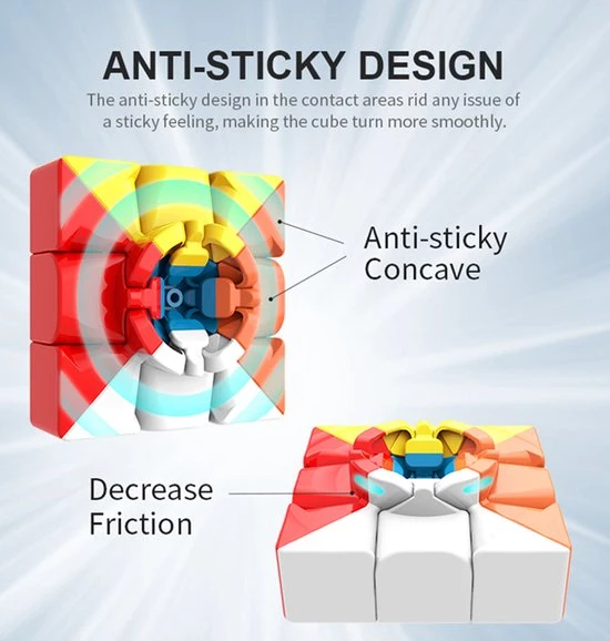 Moyu Meilong 2x2 En 3x3 Pakket - Speedcube 16 Moyu Meilong 2x2 En 3x3 Pakket - Speedcube - Afbeelding 14