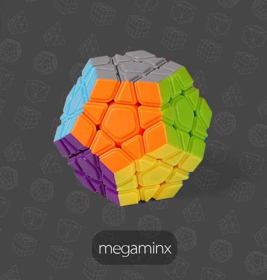 Moyu Meilong Megaminx, Pyraminx, Skewb, Square1 Kado Box 13 Moyu Meilong Megaminx, Pyraminx, Skewb, Square1 Kado Box - Afbeelding 11