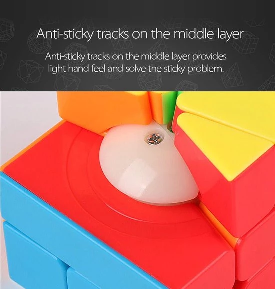 Moyu Meilong Megaminx, Pyraminx, Skewb, Square1 Kado Box 15 Moyu Meilong Megaminx, Pyraminx, Skewb, Square1 Kado Box - Afbeelding 13