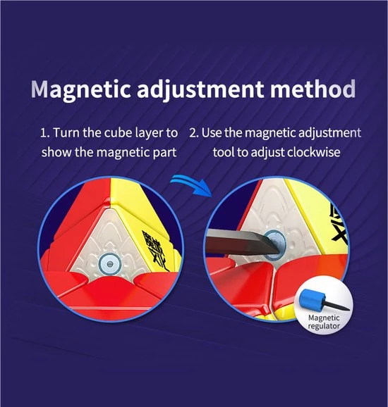 Moyu Weilong Pyraminx Magnetic - MAGLEV 19 Moyu Weilong Pyraminx Magnetic - MAGLEV - Afbeelding 17